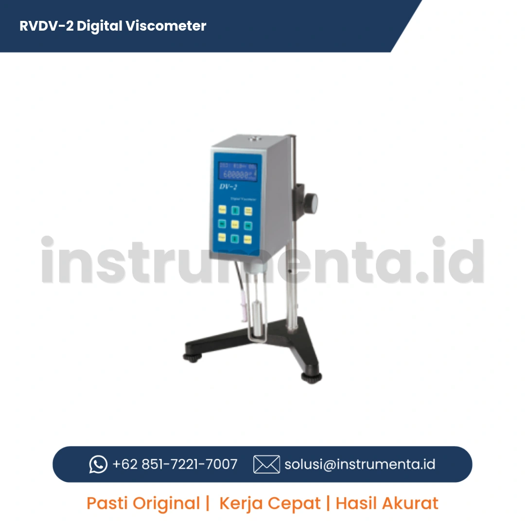 Jual RVDV-2 Digital Viscometer Distributor Resmi Alat Uji Viskositas Cairan Ready Stock